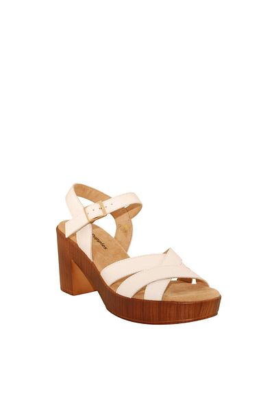 Hush Puppies Aviat 624236 Sandale de damă din piele naturală albă