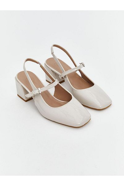 LC Waikiki Patent Leather Women's Heeled Shoes
