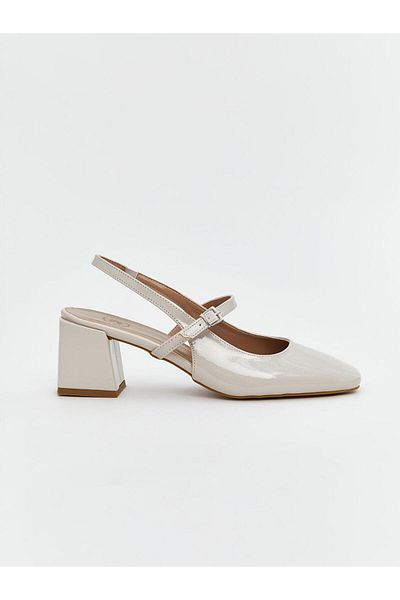 LC Waikiki Patent Leather Women's Heeled Shoes