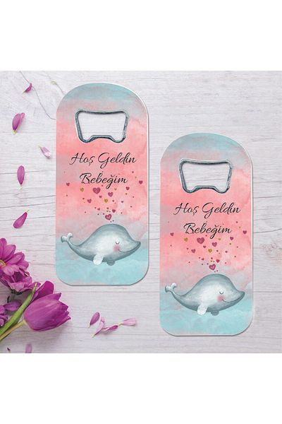 Ege ajans 10 Baby Gifts (with Card and Gelatin) Magnets to Open