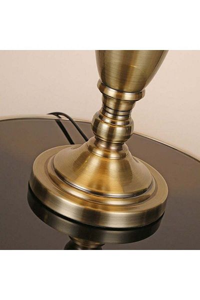 COOYA LED stylish decorative table lamp, antique design, 31 x 56 cm, suitable as home decoration, gold