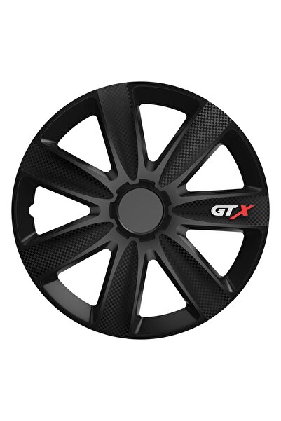 Avex Σετ 4 καλύμματα τροχών μοντέλο GTX 14" - CARBON & ΜΑΥΡΟ
