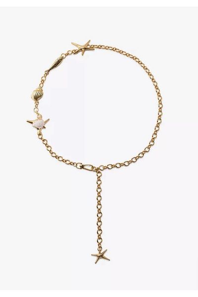 CHARMLUCKY Starflish Conchy Y Necklace