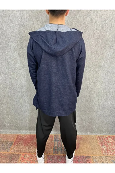 FıttingRoom Oversize Hooded Bohemian Poncho