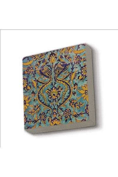 Sadrazam Magnet din piatră naturală imprimat cu model Vank Cathedral (Ișfahan, Iran) (5 X 5 KD-65)