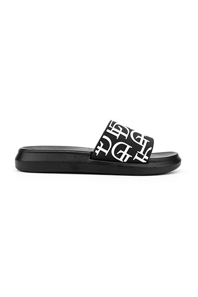 Tmall Women's Slippers, Made Of Eco-leather, Sa51, Black
