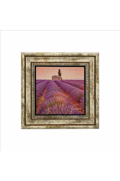 Sadrazam France Visual Printed Natural Stone Painting (25 X 25 Krg-10)