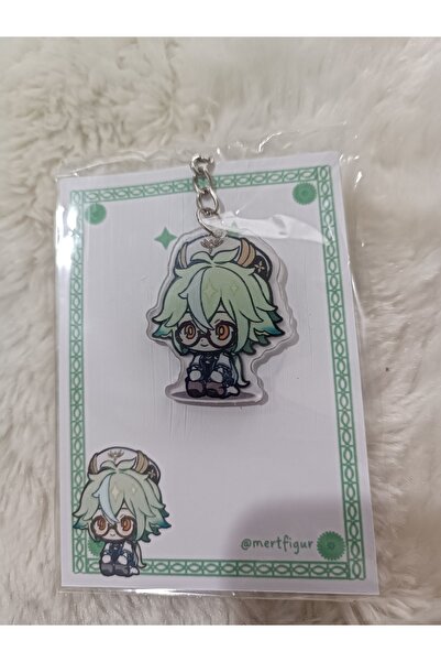 mertfigur Genshin Anime Acrylic Keychain