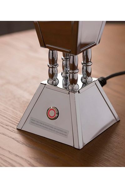 ALSAIF Electric Incense Burner, 170w, Chrome