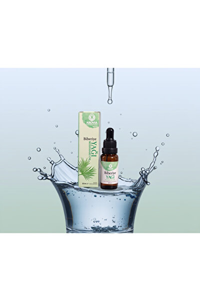 AROVIA Aromatherapy Doğal Biberiye Yağı Damlalıklı Cam Şişede 20ml Biberiye Yağı