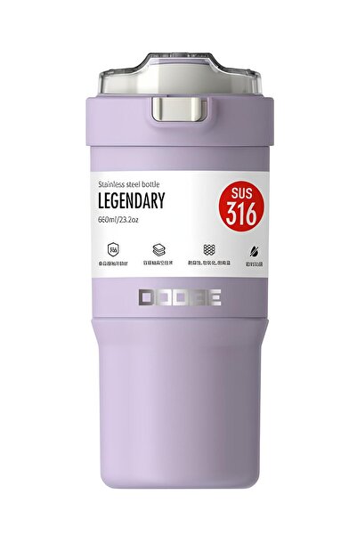 DODGE EFSANEVİ VACUUM BOTTLE 660ML PASLANMAZ ÇELİK TERMOS BARDAK