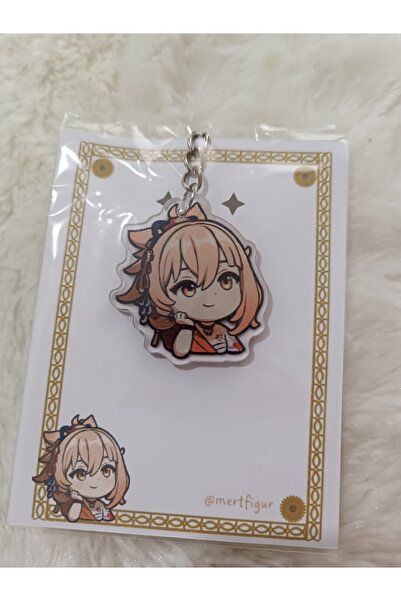 mertfigur Genshin Anime Acrylic Keychain