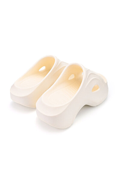 Tmall Women's Casual Slippers, Foam, Lightweight, Sa44, White