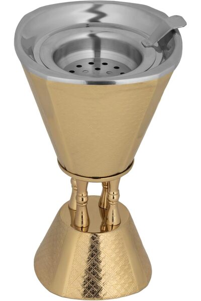 ALSAIF Lwsil Incense Burner, Made Of S/s, Small Gold