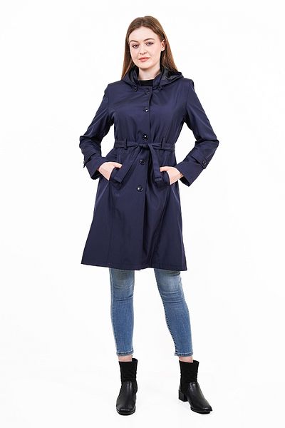 HeviStor Trench Hoodie Hooded Detachable Hood+A Quality