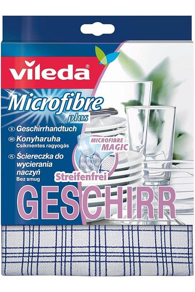 Vileda Vileda Microfiber Cleaning Cloths, Assorted Colors