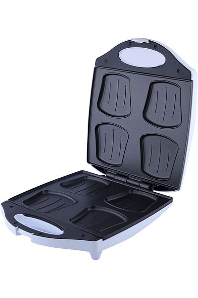 JANO Electric Sandwich Maker, 1100w, White/black