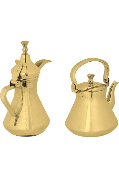 ALSAIF 2 Saif Dallah and Jug Set Dallah for preparing and serving Arabic coffee