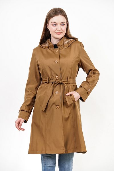 HeviStor Trench Hoodie Hooded Detachable Hood+A Quality