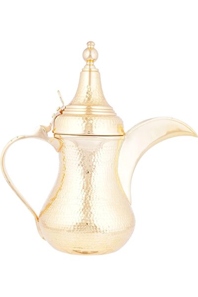 ALSAIF A 52 oz Saif Dallah with an elegant traditional design, perfect for storing