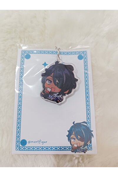 mertfigur Genshin Anime Acrylic Keychain