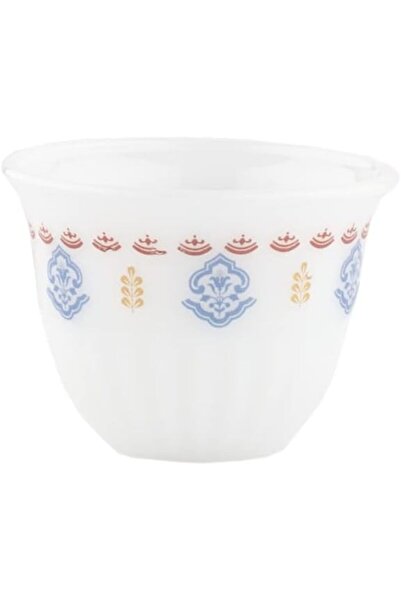 ALSAIF Coffee Cup Set, 12 Pieces, Medium Size, Multi-color, By Al Saif