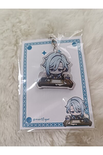 mertfigur Genshin Anime Acrylic Keychain