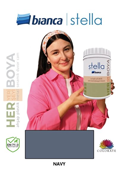 Bianca Stella Boya Yeni Nesil Yaşam Boyası Dolap-fayans-cam-plastik-ahşap