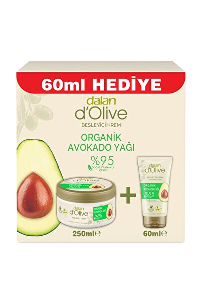 Dalan D'Olive Avokado Yağı Besleyici El & Vücut Kremi Seti 250 ml + 60 ml hediye