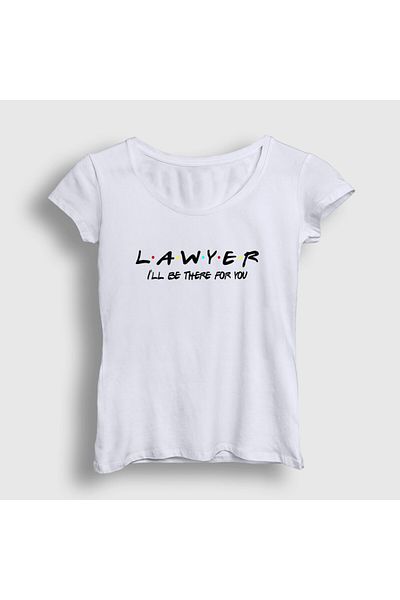 Presmono Tricou alb pentru femei, cadou pentru prieteni, avocat, avocat 537691 tt