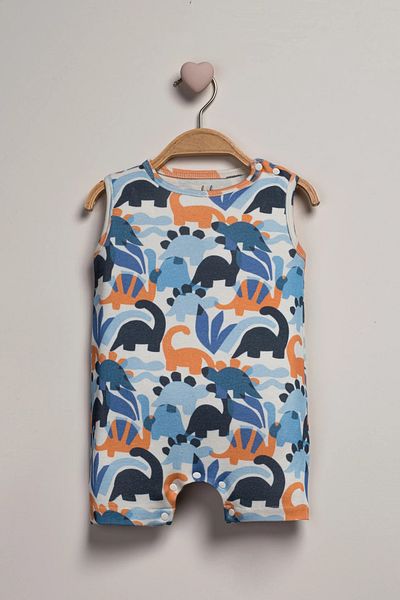 For My Baby Baby Fou- Baby Jumpsuit Summer Short Barbatöz