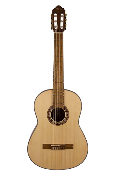 VALENCIA Klasik Gitar, Scale 4/4, Naturel Mat, Kapak Sıtka