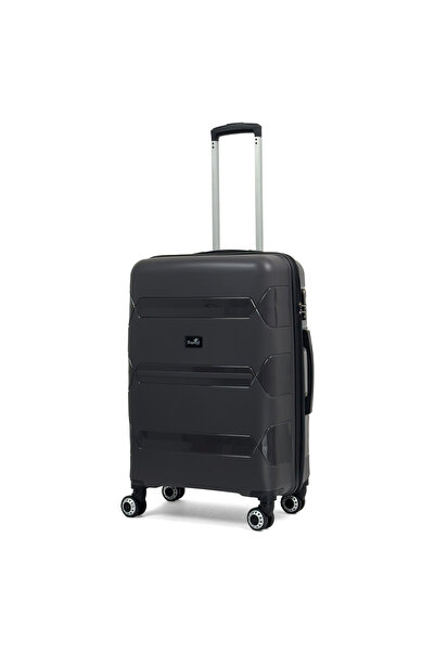 Reymond Luggage Lucas Polipropilen Kırılmaz Valiz, Orta Boy