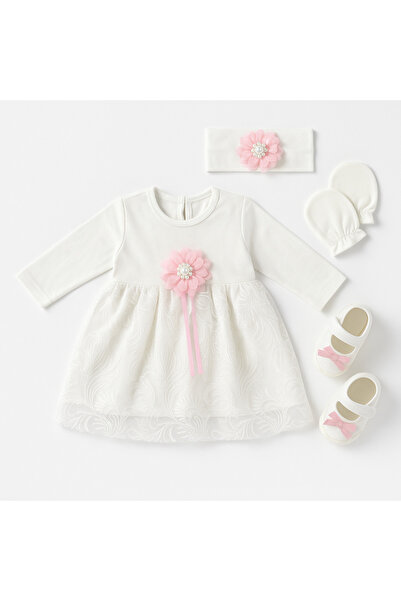 By Cwhr Kız Bebek Mevlüt Takımı Kız Bebek Mevlüt Elbisesi Kız Bebek Doğumgünü Elbisesi Bebek Mevlüt Elbise
