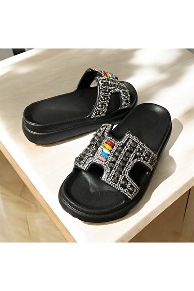 Lion papuci eva ultra-ușori pentru utilizare zilnică cu pietre pentru piscina de plajă