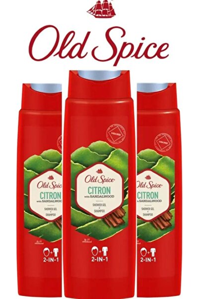 Old Spice Citron Men's Shower Gel + Shampoo 400 ml