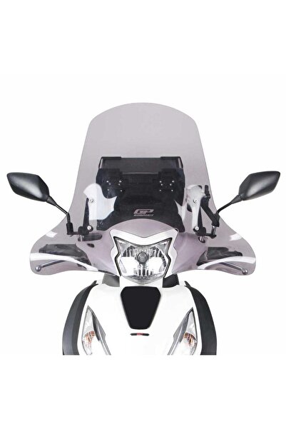 Genel Markalar GP KOMPOZİT HONDA DİO 2021-2024 SİPERLİK ÖN CAM ŞAFFAF 58cm