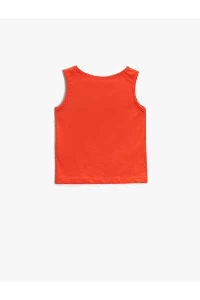 Koton Cep Detaylı Atlet Bisiklet Yaka Pamuklu