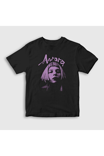 Presmono Unisex dečija crna različita vrsta čovjeka Aurora T-shirt 537257tt