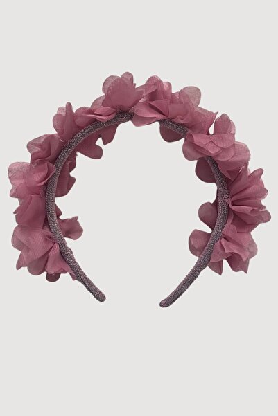 Luludy Kids Powder Colored Flower Patterned Crown for Girls
