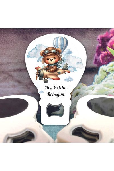 Ege ajans 10 Baby Gifts (with Card and Gelatin) Magnets to Open