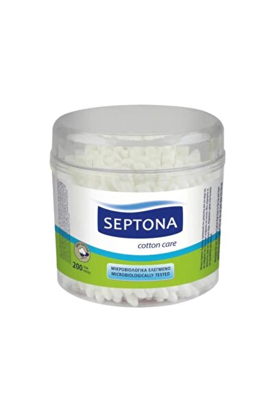 Not Applicable سيبتونا - أعواد قطنية - طبلة دائرية - 200 حبة