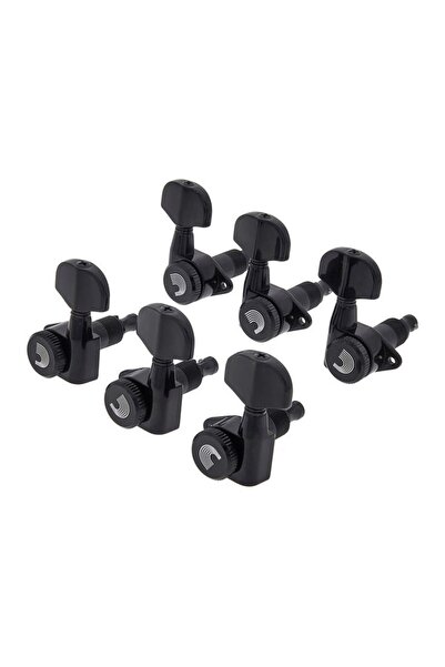 Genel Markalar PLANETWAVES PWAT332L AKUSTİK GİTAR KULAĞI, 3+3, SİYAH