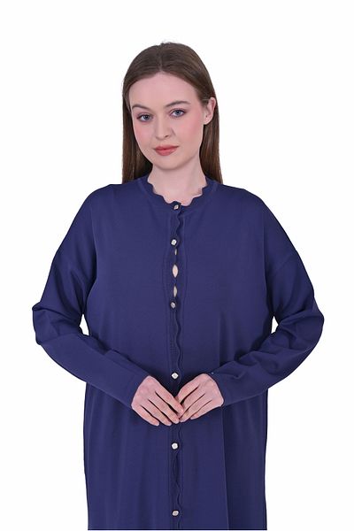 Invee Invee 7079 Knitwear Cardigan - Indigo