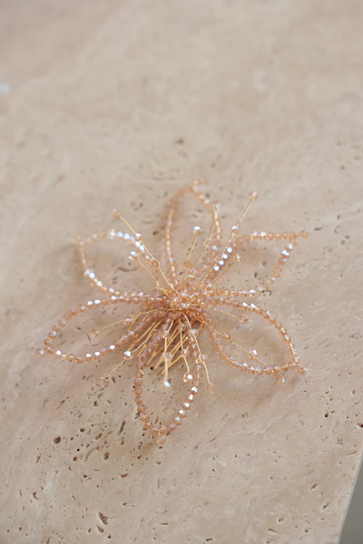 İstoria Bridal Дор Кристална брошка за годеж, сватба и брак, златна брошка за...