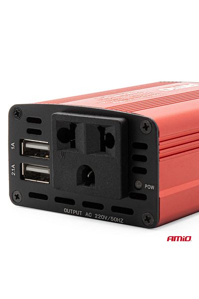 Avex Convertor de tensiune 12V -> 230V, 150W/300W, 2 x USB 5V