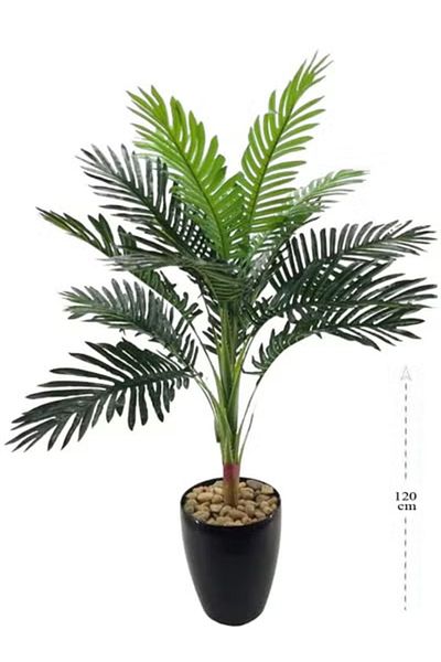 co arma Artificial palm tree simulation tree with natural texture, 120 cm high