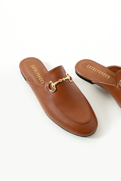 Eataly Shoes Papuci Kelly Taba simpli