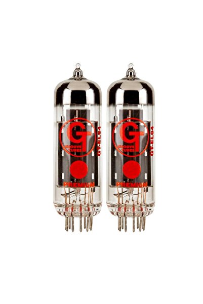 GROOVE TUBES مصباح أنبوبي كهربائي طراز GT-EL84-S MED DUET
