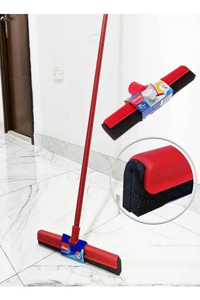 Vileda Vileda Classic Floor Sweeper with Jordanian Handle, 25 cm